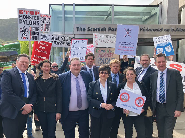 holyrood protest msps